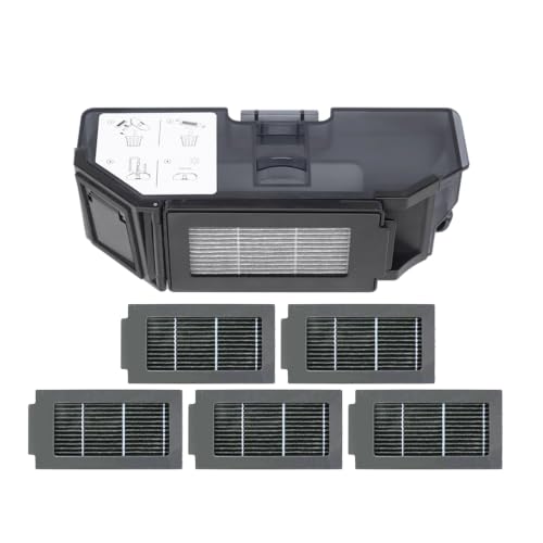 �_�X�g�{�b�N�X �W�o�P�[�X E covacs Deebot T50 Pro / T50 Pro Omni �Ή� ���{�b�g�|���@�������i �_�X�g�{�b�N�X1�{�t�B���^�[5�Z�b�g [���s�A���i]