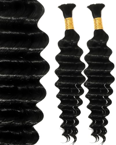 BEEOS Human Boho Braiding Hair #1 Jet Black 22" 100g