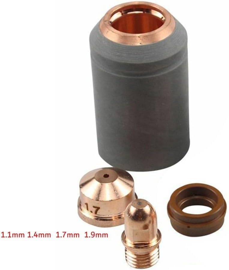 Consumibles A141 antorcha plasma con electrodo de cobre y boquilla 1.1mm juego de 4 piezas 5