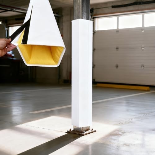 Gym Pole Padding - 150cm Protective Cushion for Basketball Posts, Square Beam Wrap, Indoor/Outdoor Column Pad, Durable Foam Safety Cover for Sports and Fitness