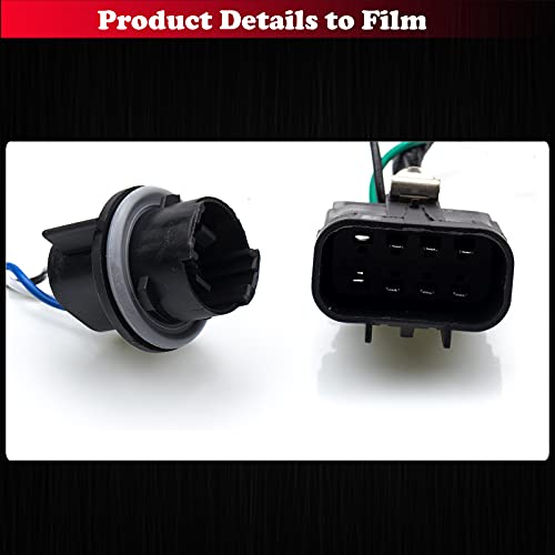 Hoput Silverado Headlight Wiring Harness, 645-745 645745 645 745 15841609 25962806 Headlight Wire Harness Compatible With 2008 2009 2010 2011 2012 2013 2014 Silverado 1500 2500Hd 3500Hd #TOP5