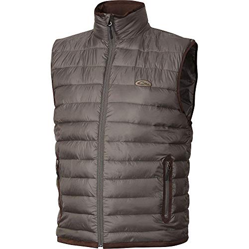 Image of Drake Waterfowl Men's Synthetic Double Down Insulated Zipped Hunting Vest