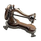 Mini machine à coudre maison - parfaite pour le jeu imaginatif, cette machine à coudre miniature offre une expérience de couture pratique qui divertira vos petits pendant des heures, mini décoration de maison