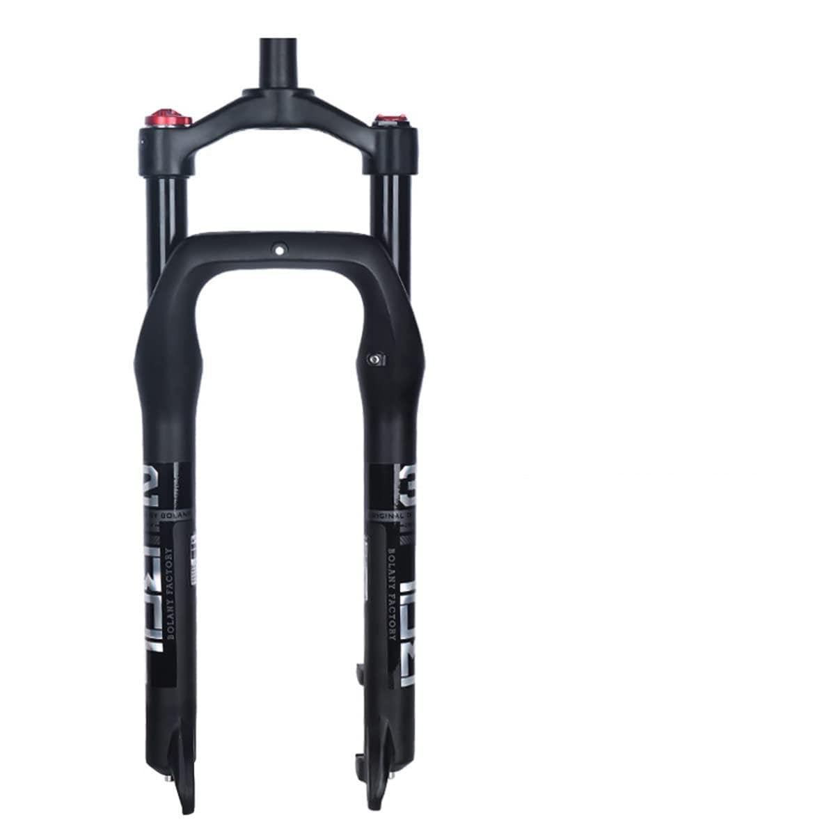 WIQUYBML Bike Fork Snow Beach Front Fat Air Wide 4.0" Tire 20 26 Inch Magnesium Aluminum Alloy Shock Absorber Travel 120MM