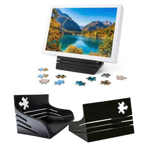 2PCS Jigsaw Puzzle Box Stand-Hands-Free Puzzle Lid Holder&Viewer-Universal...