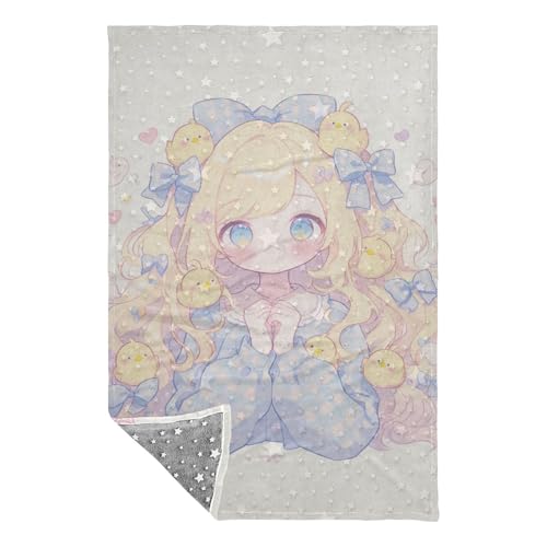 Couverture pour canapé douce et lit d'appoint plaid mignon - 3