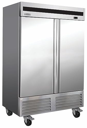 Regal Refrigerators RVR-54 | 54" Stainless Steel Solid Door Reach-In Refrigerator