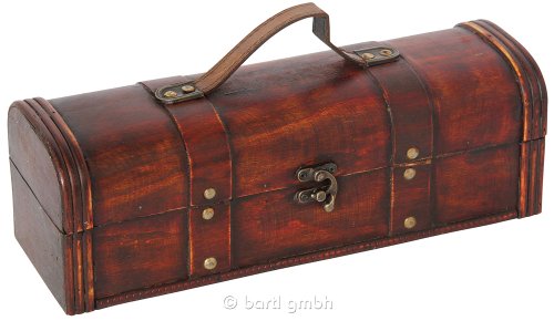 Preisvergleich Produktbild Bartl Antiker Weinkoffer mit Griff