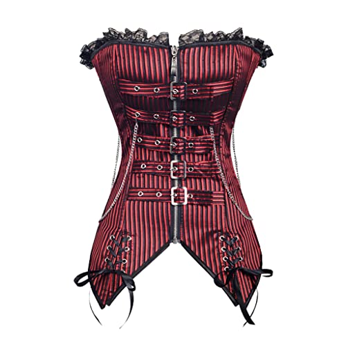 Corset minceur acier bustier gothique pour sculpter la taille