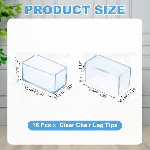 Fundas rectangulares transparentes para proteger el suelo de tu comedor y cocina 3