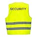 Produktbild Warnweste GELB Sicherheitsweste Weste Security (Security 3er Paket)