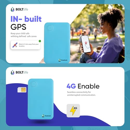 Image of ID Card 4G GPS Tracker for Kids, Students, Senior Citizens | 2 Way Communication (Similar Like Phone Talking) | 1 Year Sim + Free Tracking Platform