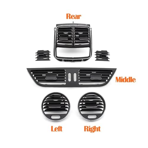 Rejilla de ventilación para Mercedes Benz W219 CLS 2007-2009, repuesto directo de flujo de aire 3