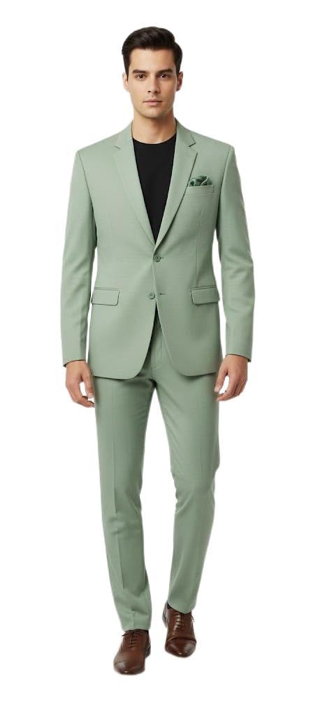 Light Pastel Green Suit | Mens Formal Wear | Full of Comfort.