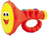 Pelota a ritmo de música Liscianigiochi - Carotina Baby Juguete Trompeta 2 en 1, Multicolor, 72019