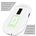 Smoostart Haustier Mikrochipscann, Tierchip Lesegerät Chipleser Hunde Chip Scanner Katze ISO11784/(85) FDX-B/EMID Mikrochip Lesegerät für Hunde/Katze 1000 Daten Können Gespeichert Werden Weiß