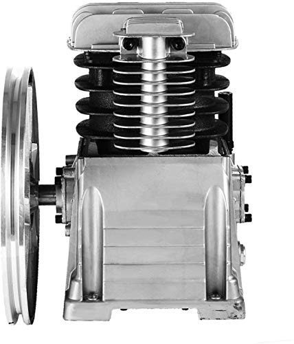 VEVOR Industriële luchtcompressorkop, pompmotor, 3 pk, 160 psi, 1300 tpm, 1 fase 11 bar, cilinderpomp van aluminium hoofdconstructie - Afbeelding 6