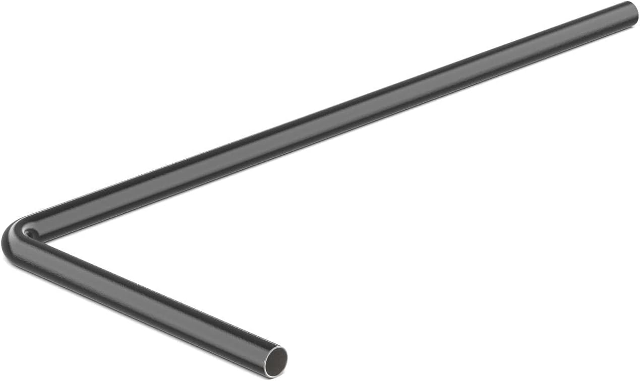 PrimoChill SX Pre-Bent 14mm ID x 16mm OD Rigid Copper Tube for Water Cooling Computers, 500mm x 200mm - Satin Black