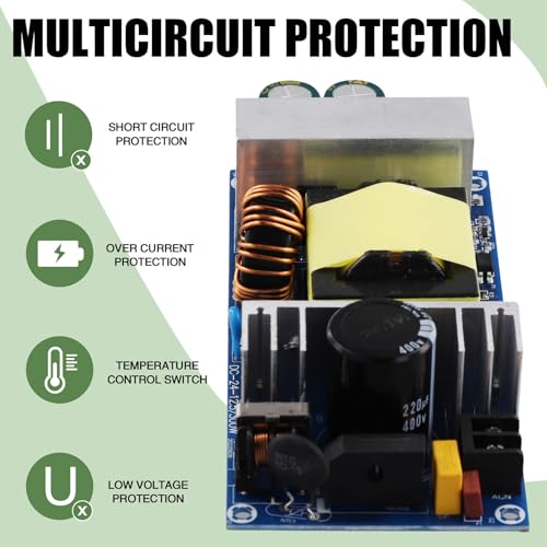 Placa de interruptor de alimentación AC-DC 24V 12.5A y módulo transformador de 100-240V a DC 7