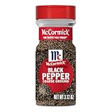 McCormick Coarse Ground Black Pepper, 3.12 oz