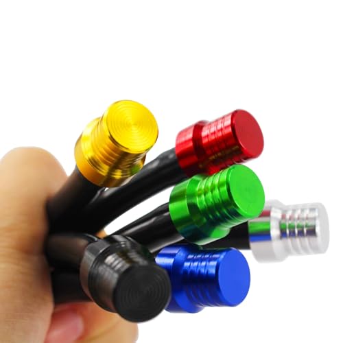 Image of PRO BAT 10 Pack One Way ATV Dirt Bike Fuel Tank Cap Gas Cap Tube Vent Breather for Dirt Pit Bike Quad Mini Bike Off-road Motorcycle PW50 PW80 TW200 CRF XR CR KX Black&Golden