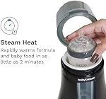 Baby Brezza Électrique Baby Chauffe-bouteille, lait maternel + Baby Warmer et Defroster des aliments - Universal convient à toutes les bouteilles d'alimentation:Glass, plastique, petit, grand + Affichage numérique, noir et blanc