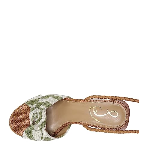 Image of Sam Edelman Haydee Fashion Slip On Open Toe Heeled Slides Sandals