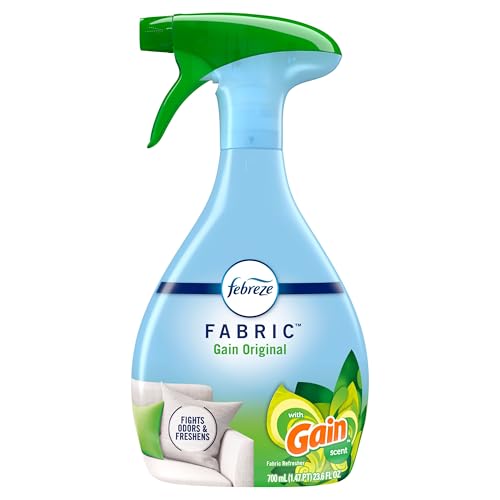Image of Febreze Fabric Spray Air Freshener, Odor-Fighting Fabric Refresher, Sneaker Balls Alternative, Couch Cleaner, Linen Spray, Multi-Use, Gain Original Scent, 23.6 fl oz