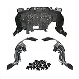 Parts N Go Fender Liner & Engine Under Cover Set w/Clips for 2014-2016 Subaru Forester Front Driver & Passenger Side Left Right SU1228118 SU1248127 SU1249127 56410SG001 59110SG011 59110SG001