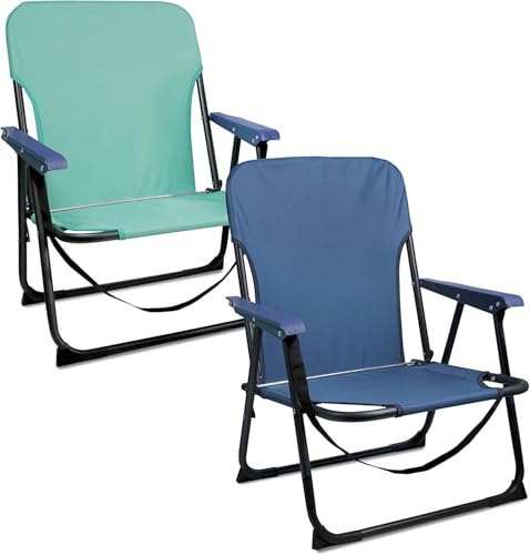 TIENDA EURASIA – Pack 2 Sillas de Playa | Plegable |...