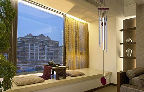 XBrand Wind Chime, Premium Metal Memory Wind Chimes for Outside or Inside Home Decor, Best Gift for Neighbors - Thumbnail 5