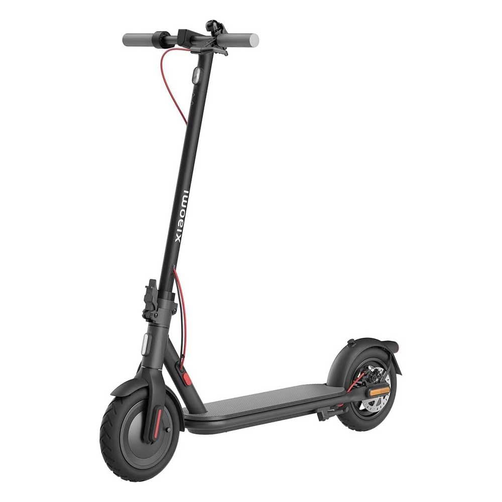 Xiaomi Electric Scooter 4 Black with Dual Brake System up 20 Km/H Maximum Speed | 35km Travel Distance | Pneumatic 10 Inch Tire 2023 Model, 1143X1170mm