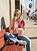Dokotoo Going Out Tops for Women Casual Fashion 2026 Half Bell Sleeve Summer Waffle Knit Tops Patchwork Ladies Oversized Business Outfits Lightweight Colorblock Shirts Hot Pink Large