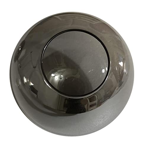 Image of BOKT Smoke Gray Glass Globe Shade Replacement Grey Glass Lampshade Cover for Light Fixtures Wall Sconces Chandelier Pendant Light, 5.9 inch Diameter (Smoke Gray)
