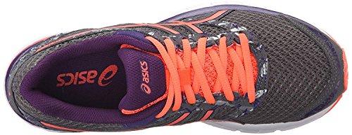 Asics Gel-Excite 4 Women's Running Shoe, Shark/Flash Coral/Parachute Purple, 8 W Us #TOP4