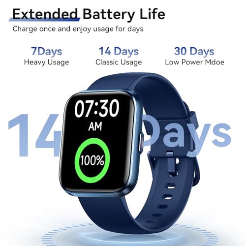 Smart Watches for Men (Android & iPhones), 1.85" HD Alexa Built-in Smart Wacth With Heart Rate Monitor, Sleep/Step Tracker, 120+ Sport Modes Fitness Tracker Watch for Women, IP68 Waterproof Watch — view 6