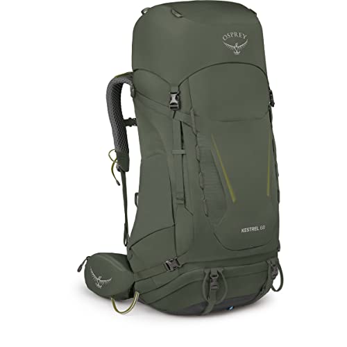 Osprey Kestrel Men's Backpack, 68L, Bonsai Green, S/M