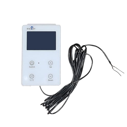 Riwory RV Water Heater Control Panel, Only for Riwory RV-Pro Series Water Heaters RWRHT001/RWRHT002/RWRHT003/RWRHT004RWRHT005/RWRHT006