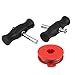 KIMISS Windshield Cut-Out Wire Handle, Car Windshield Removal Tools Kit Windscreen Window Glass Cutting Wire W/Handles