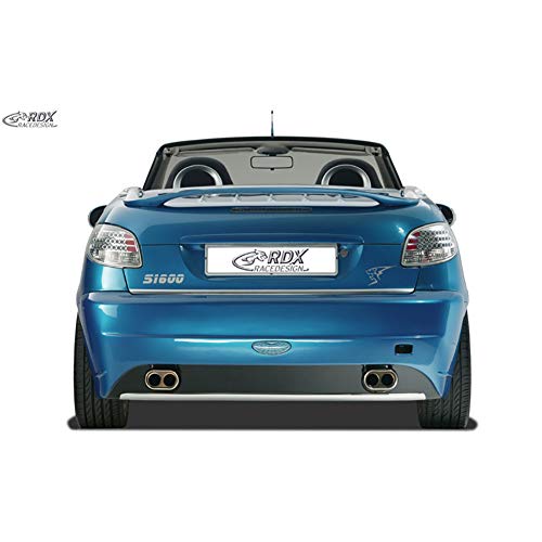 Spoiler arrière Peugeot 206 CC résistant PUR-IHS bleu anti-fissure - 4