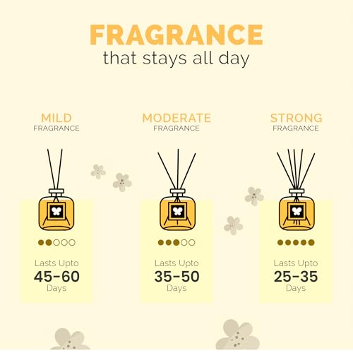 Image of IRIS Celeste Lavender & Fougere Reed Diffuser Set - 150ml | 4 Premium Black Fiber Reed Sticks (9 inch) | Long-Lasting Air Freshener for Home, Bedroom, Office | Ideal for Gifting