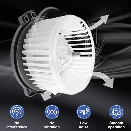 Image of PartsFlow HVAC Blower Motor Fan Assembly For 1999 2000 2001 2002 2003 2004 Chevrolet Chevy Tracker 79310S0A003