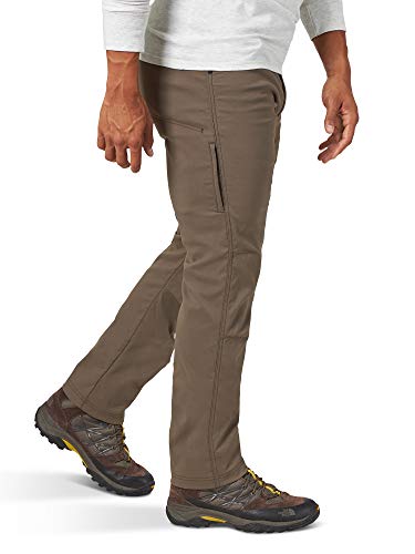 ATG by Wrangler Men's Fleece Lined Utility Pant, morel, 32W x 32L