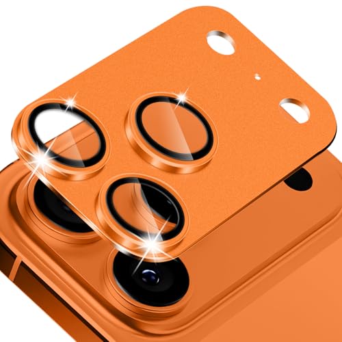 MiKoyi Camera Lens Protector for iPhone 17 Pro Max - Orange - image 1