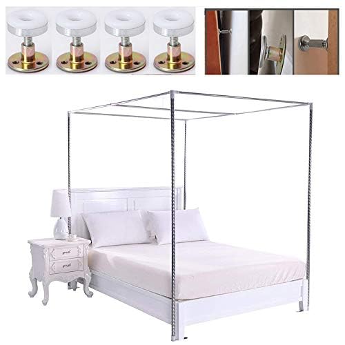 Support de moustiquaire avec outil anti-secousses pour un lit à baldaquin sans bruit