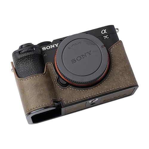 JISYIWOW�{�f�B�[�n�[�t�P�[�X �Ή� SONY A7CR A7C2 �{�v�J�����P�[�X �{�f�B�P�[�X �o�b�e���[�̌����ł� �O�r�l�W���t�� ����� (�_�[�N�O���[)