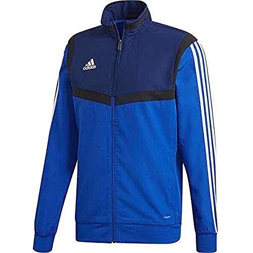 Taglio regolare adidas TIRO19 Pre Jkt, Giacca Sportiva Uomo, Bold Blue/Dark Blue/White, XLT