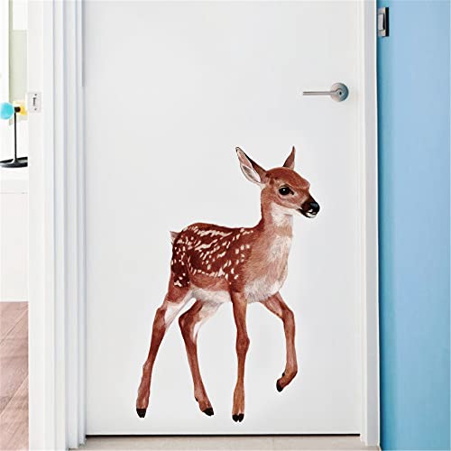 Vinilo decorativo ciervo para pared, vinilo removible e impermeable miniatura 1