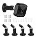 Produktbild BouGPeng Set di 4 Staffe di Montaggio a Parete per Telecamera di Sicurezza Blink XT/Blink XT2 /Arlo Pro/Arlo Pro 2/Arlo Ultra Mini Staffa di Montaggio Regolabile a 360° Con Vite Universale