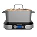 West Bend 87966 Versatility Slow Cooker, 6-Quart, Silver